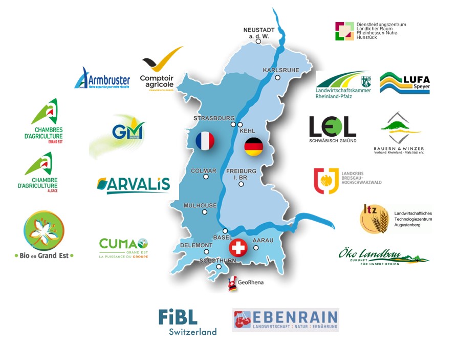 Carte partenaires klimacrops